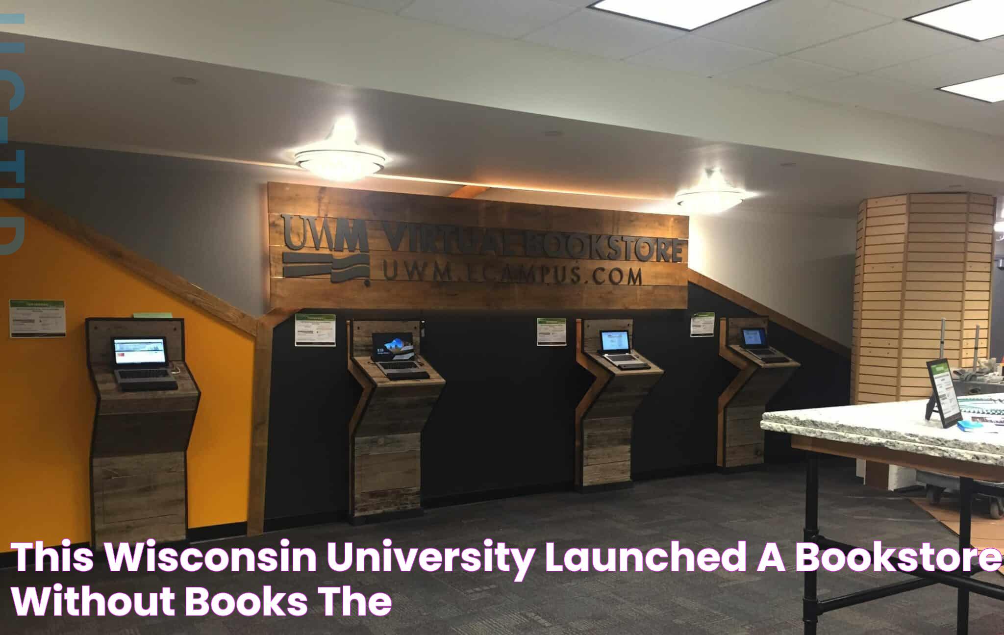 This Wisconsin University Launched a Bookstore Without Books The