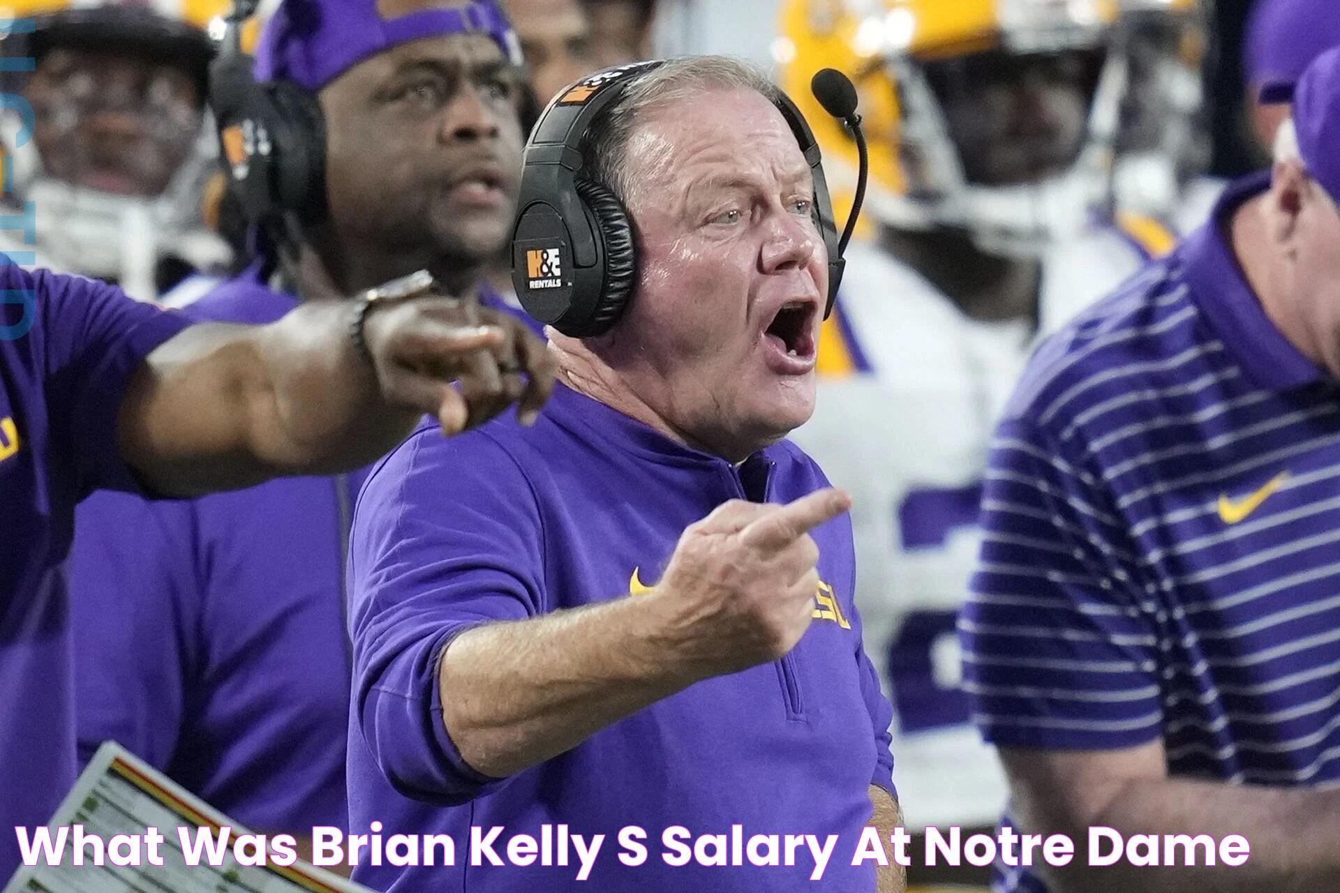 What was Brian Kelly's salary at Notre Dame?