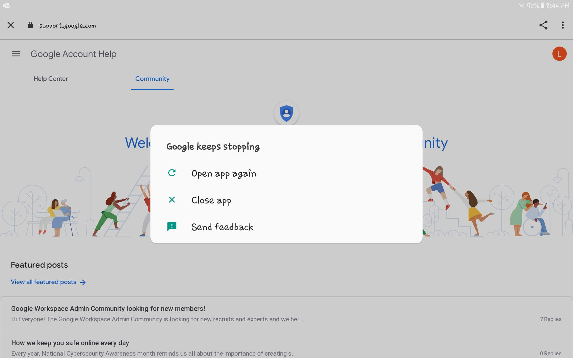 Why is my Google account stopping? Google Account Community