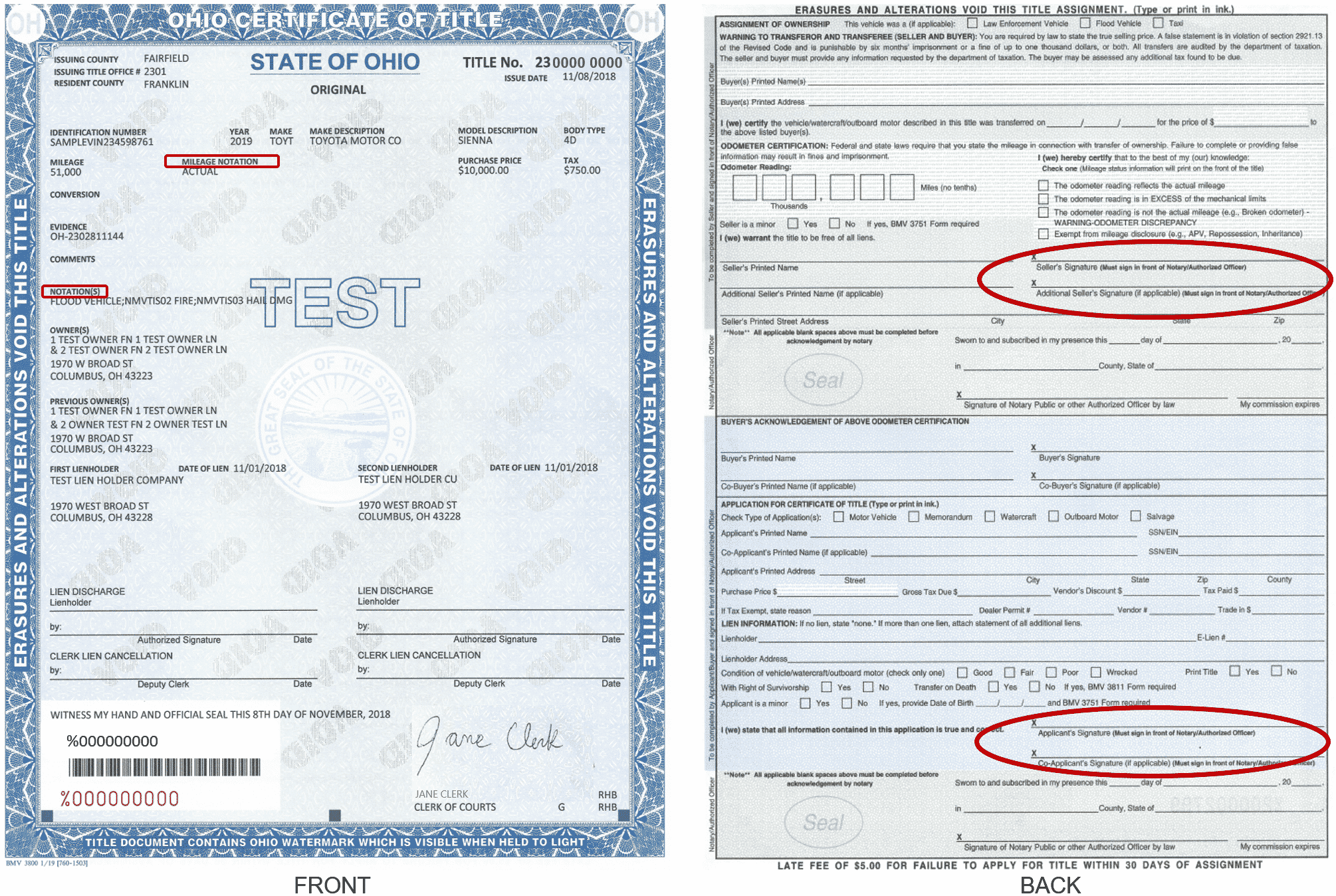 Xenia License Bureau (BMV)