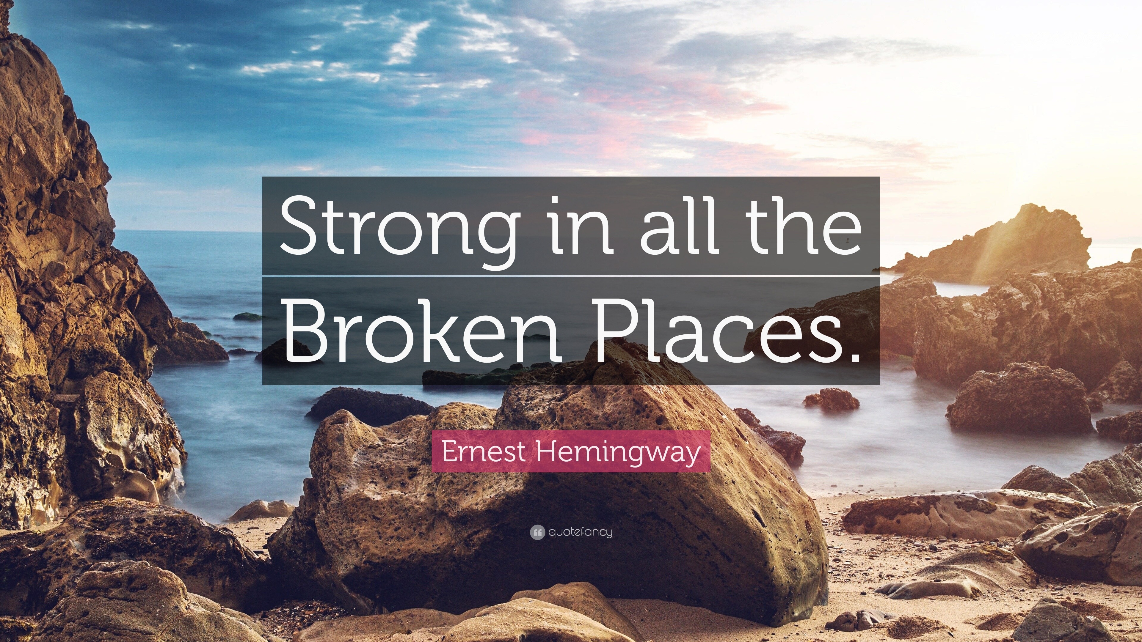 Resilience And Redemption: Strong In The Broken Places Hemingway