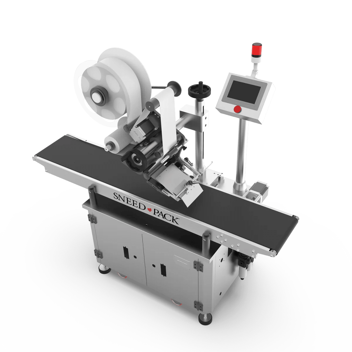 SNEEDPACK® Top Down Label Applicator Reduce Labeling Times