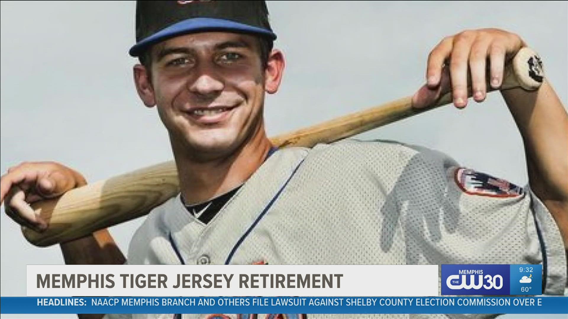 Tigers retire Chad Zurcher's jersey