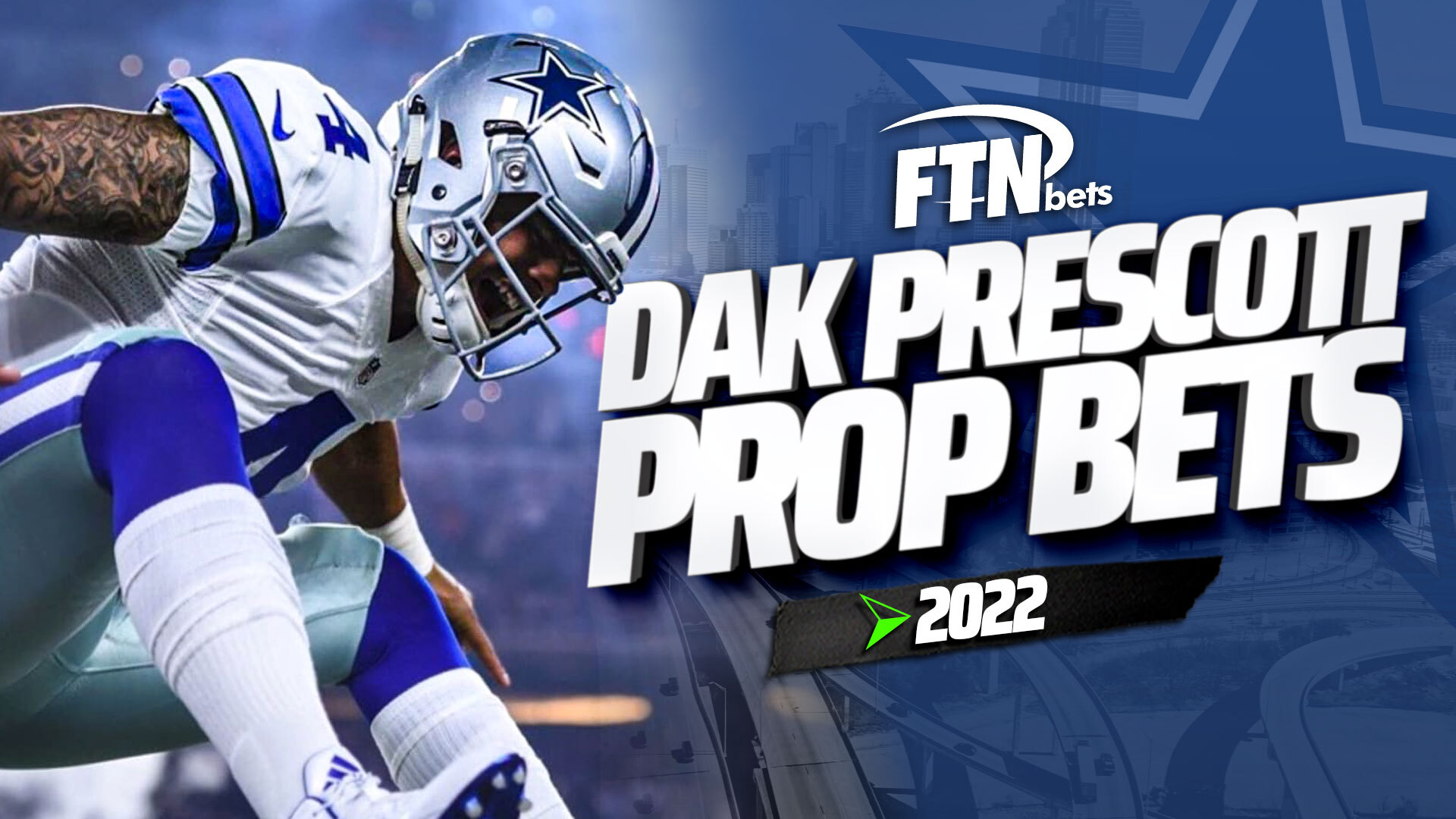 Dak Prescott 2022 Prop Bets Passing Yards, TD Predictions