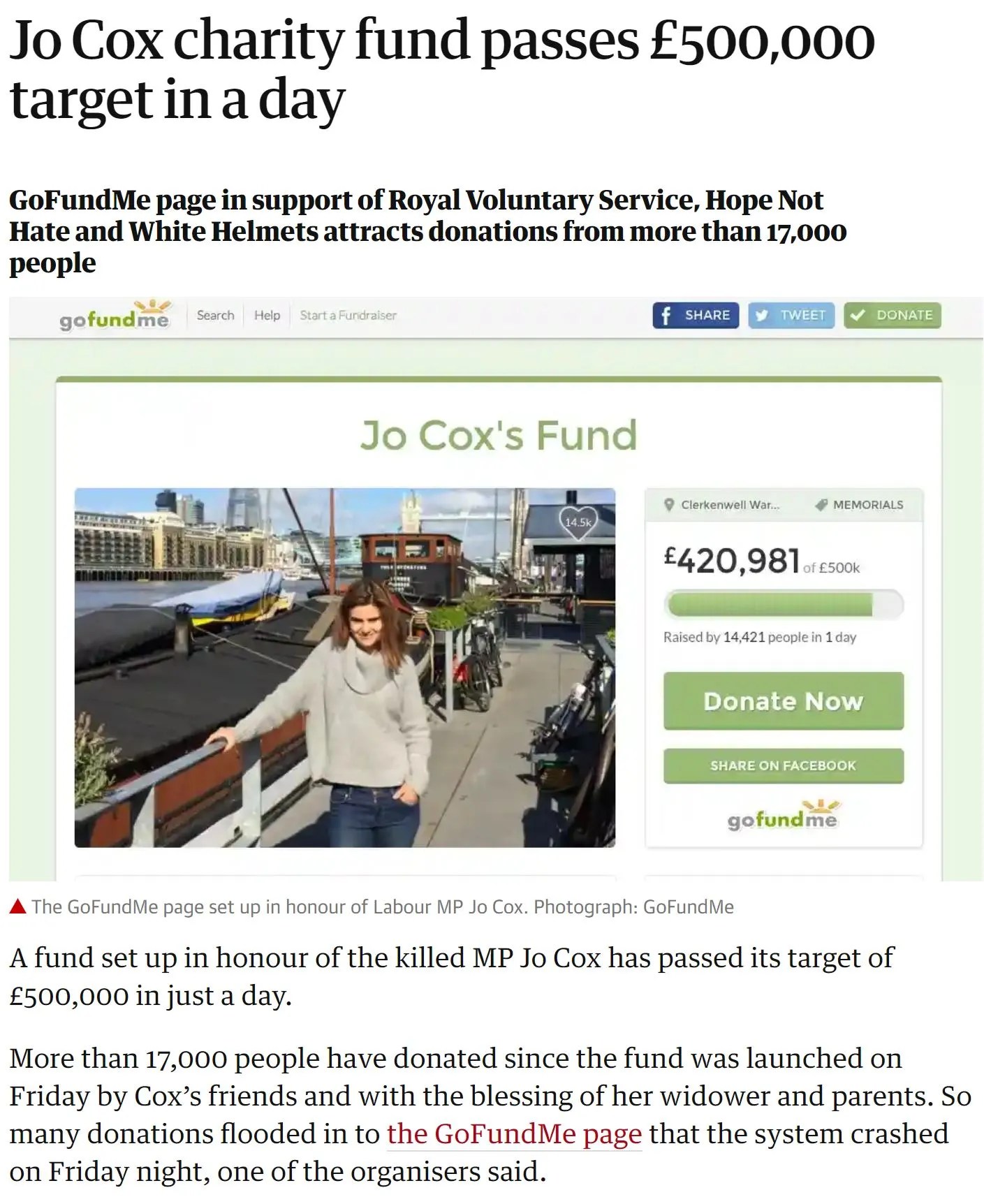 A Deep Dive Into The Jo Cox Fund: Empowering Communities For A Brighter Future