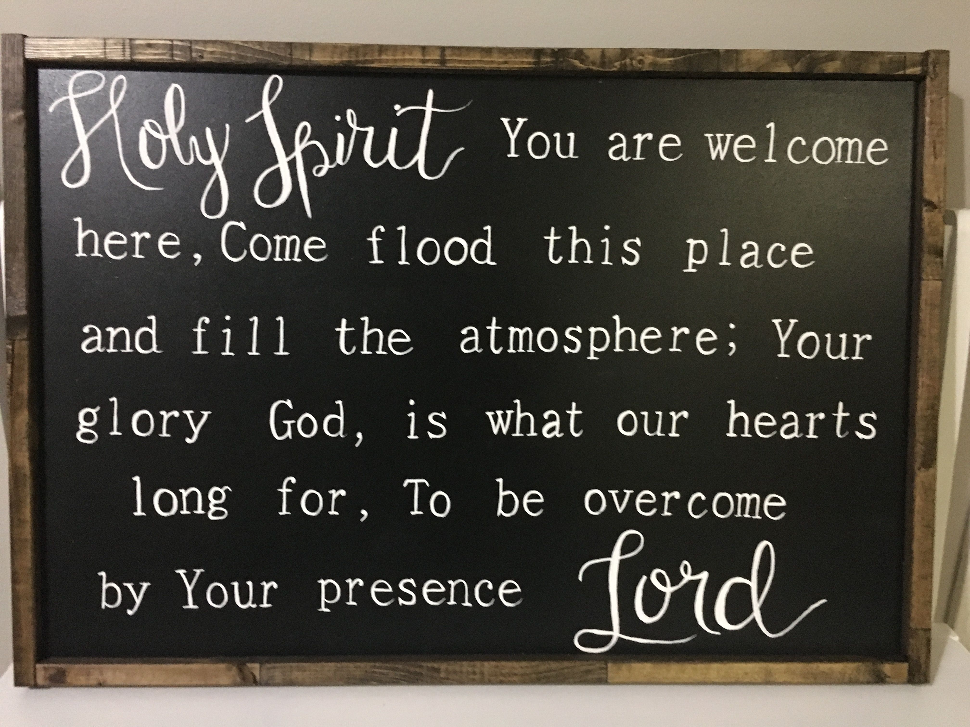 Holy Spirit You Are Welcome Here: Embracing Divine Presence