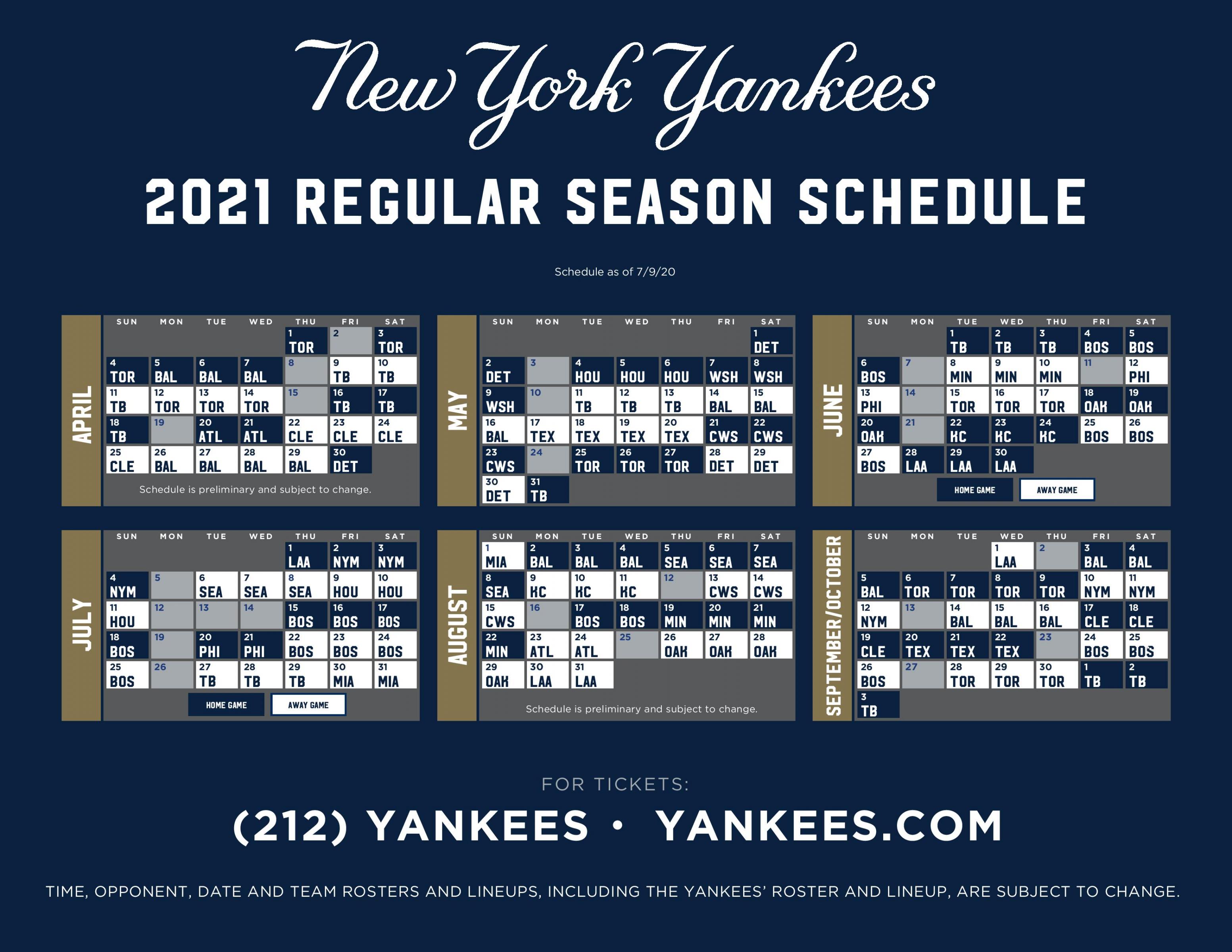 New York Yankees Schedule: Plan Your Game Days With Ease