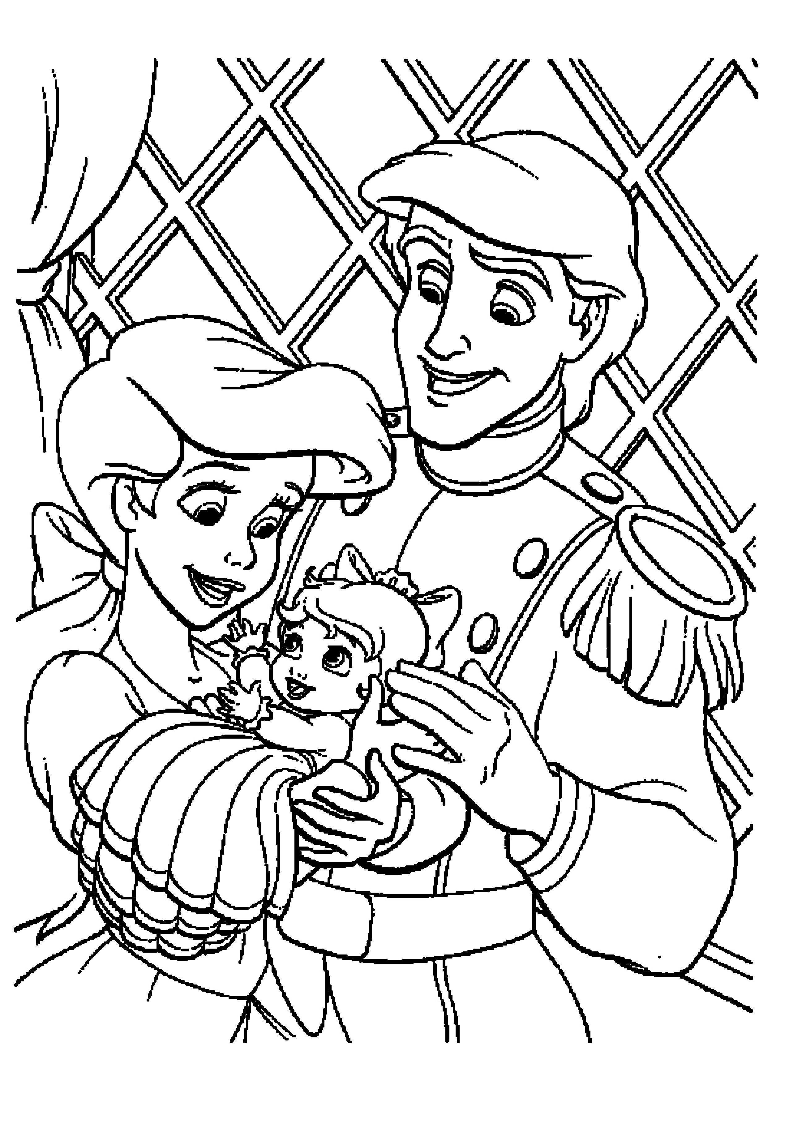 Neat Ariel Coloring Pages V Phonics Worksheet