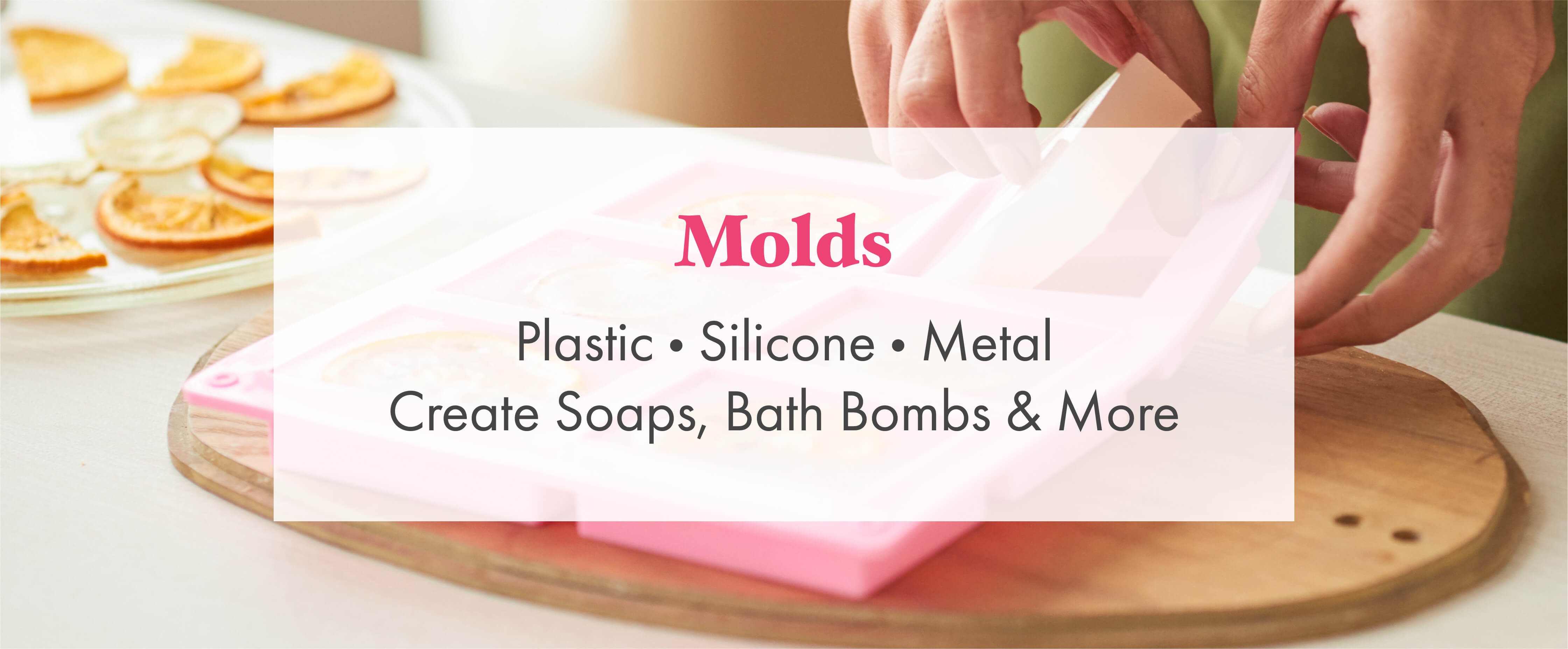 Soap Molds & Clamshells Wholesale Supplies