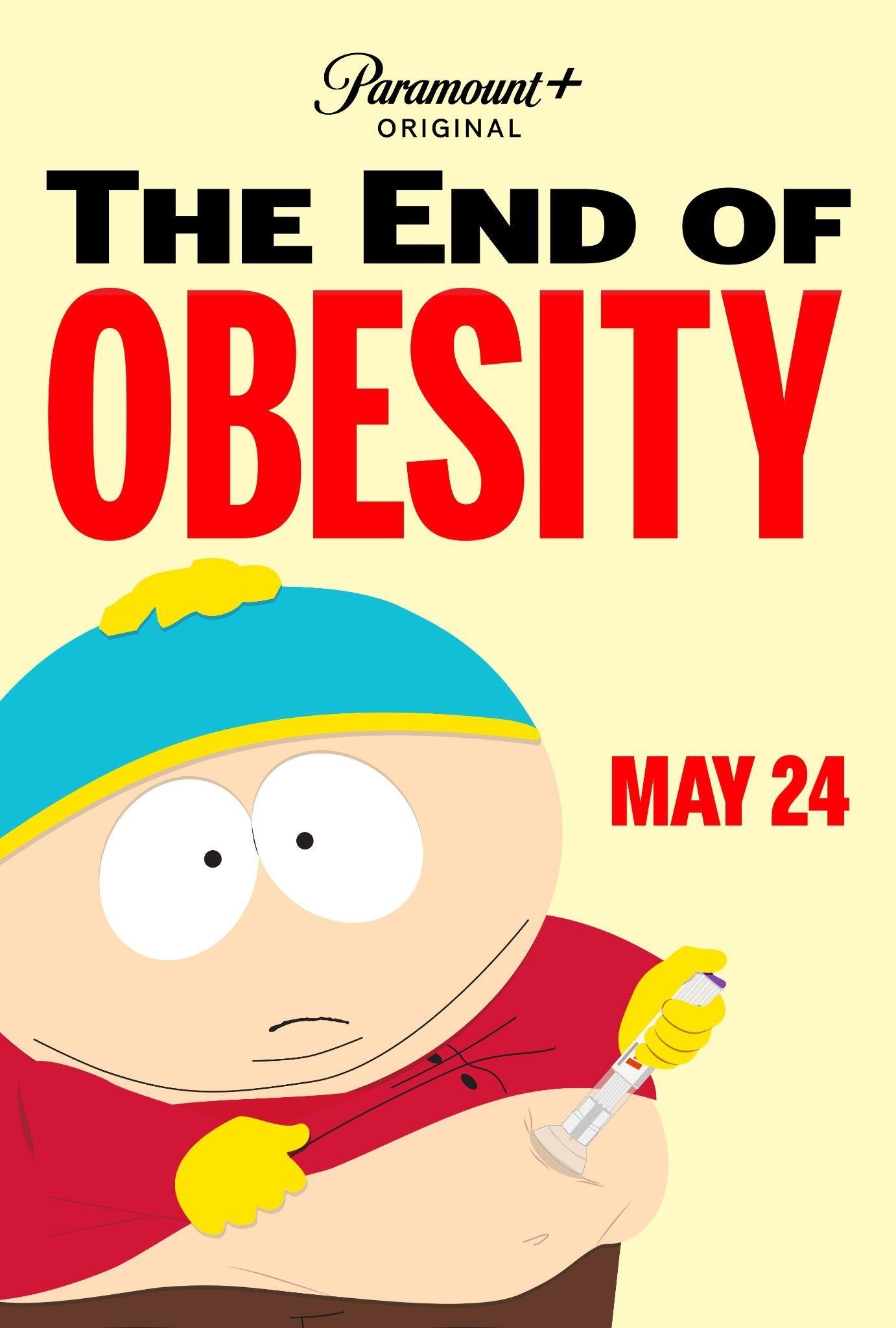 South Park The End of Obesity Mega Sized TV Poster Image IMP Awards