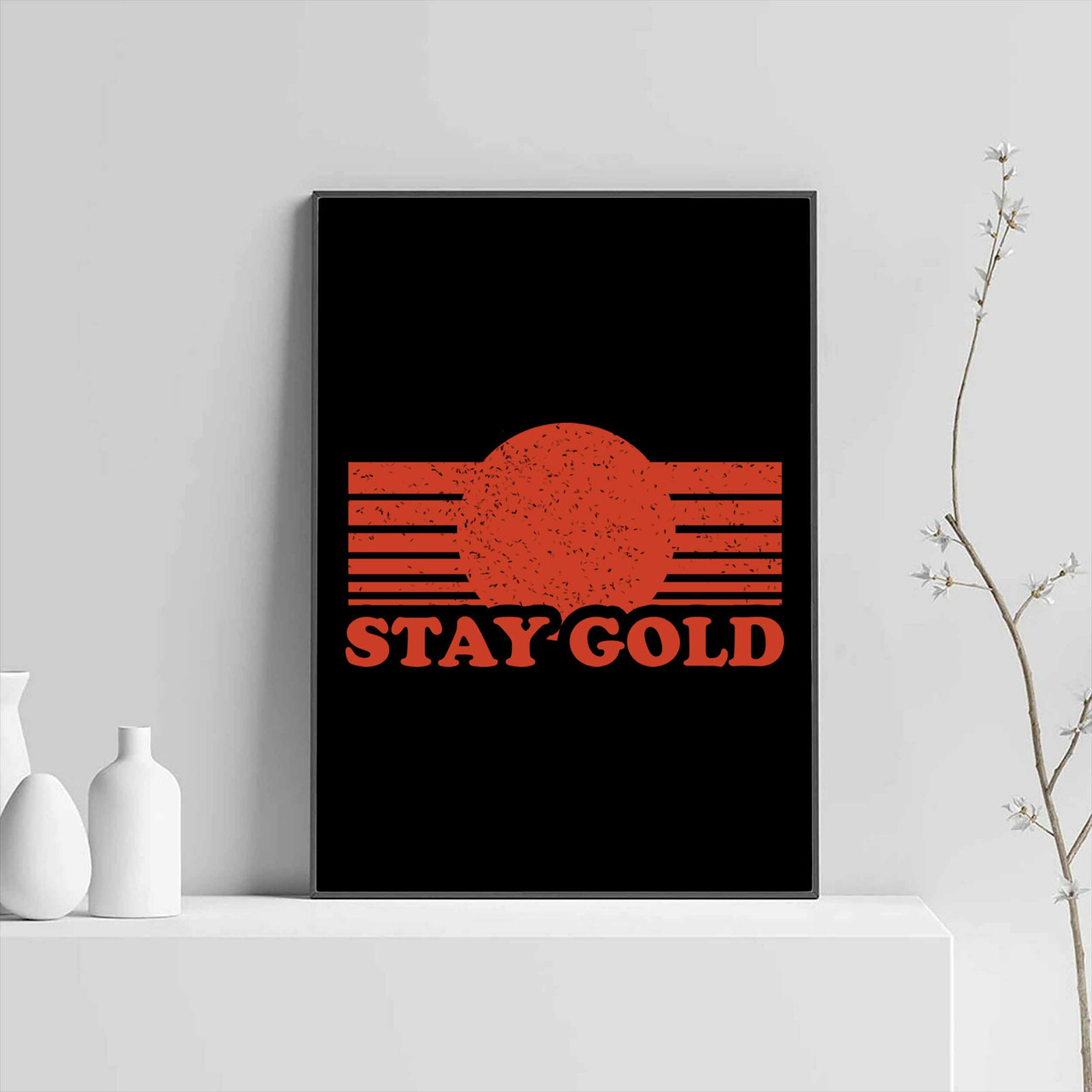 Stay Gold Ponyboy Posters