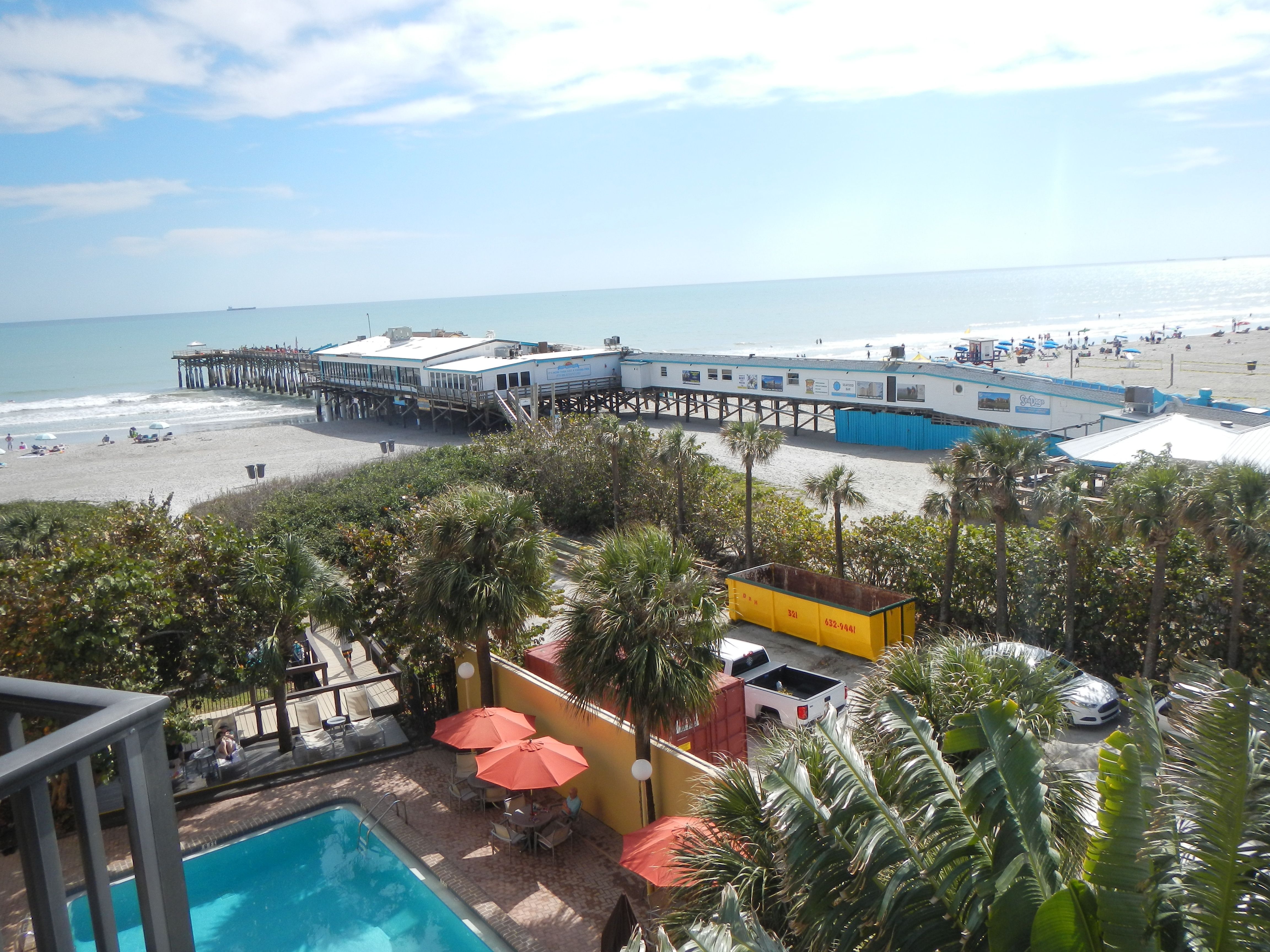 Stunning View of Cocoa Beach Pier from La Quinta Inn & Suites