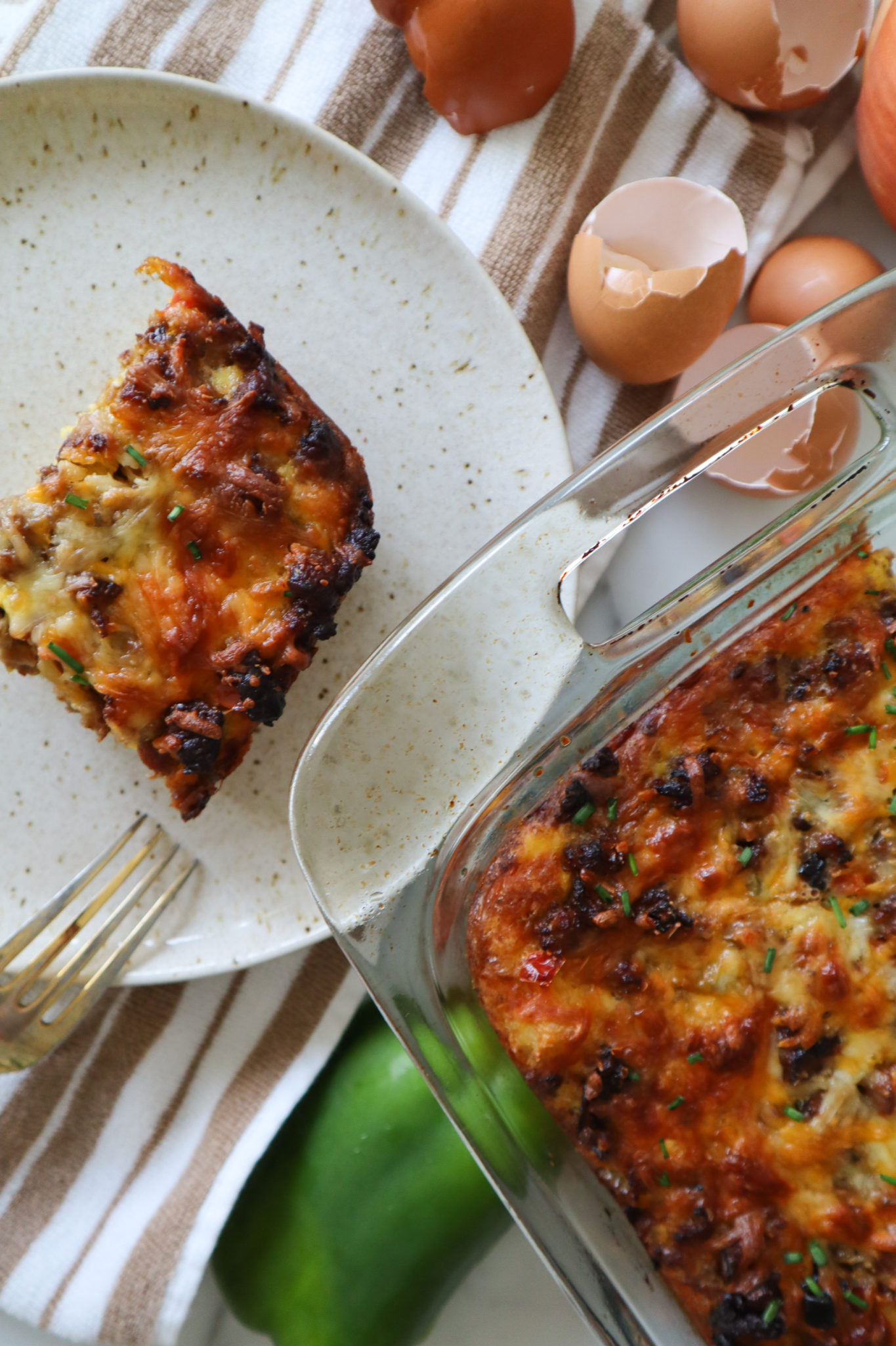 Tater Tot Breakfast Casserole Honest Darling